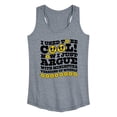 thumbnail image 1 of Instant Message - I Used To Be Cool  - Women's Racerback Tank Top, 1 of 6