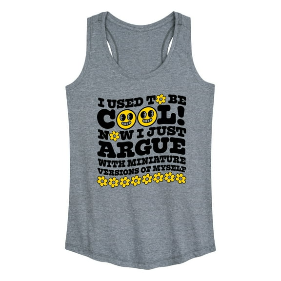 Instant Message - I Used To Be Cool  - Women's Racerback Tank Top