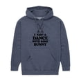 thumbnail image 1 of Instant Message - I Wanna Dance With Some Bunny - Men's Pullover Hooded Fleece Sweatshirt, 1 of 7