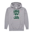 thumbnail image 1 of Instant Message - I Want To Wake At The Lake - Men's Pullover Hooded Fleece Sweatshirt, 1 of 6