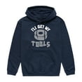 thumbnail image 1 of Instant Message - I'll Get My Tools - Men's Pullover Hooded Fleece Sweatshirt, 1 of 5