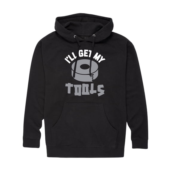 Instant Message - I'll Get My Tools - Men's Pullover Hooded Fleece Sweatshirt