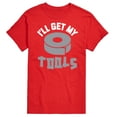 thumbnail image 1 of Instant Message - I'll Get My Tools - Men's Short Sleeve Graphic T-Shirt, 1 of 6