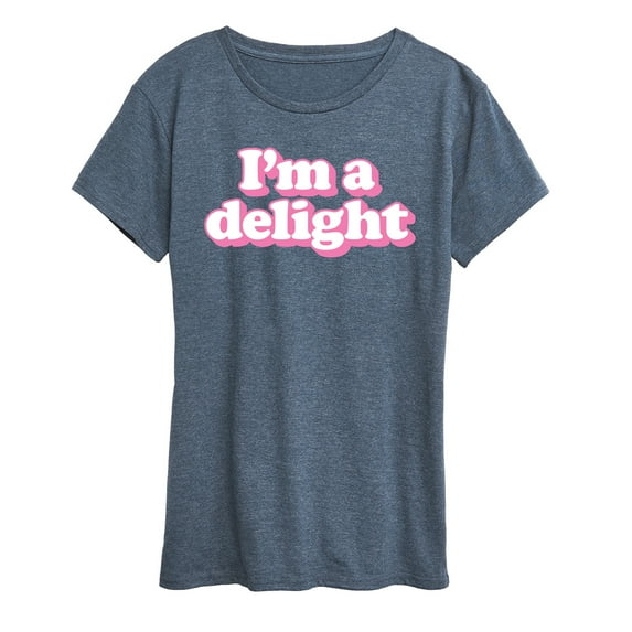 Instant Message - I'm A Delight - Women's Short Sleeve Graphic T-Shirt