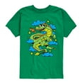 thumbnail image 1 of Instant Message - I'm A Dragon In The Clouds - Toddler & Youth Short Sleeve Graphic T-Shirt, 1 of 6