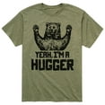 thumbnail image 1 of Instant Message - I'm A Hugger - Men's Short Sleeve Graphic T-Shirt, 1 of 5