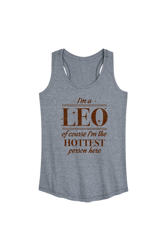 - I'm A Leo - Women's Racerback Tank Top