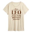 thumbnail image 1 of Instant Message - I'm A Leo - Women's Short Sleeve Graphic T-Shirt, 1 of 6