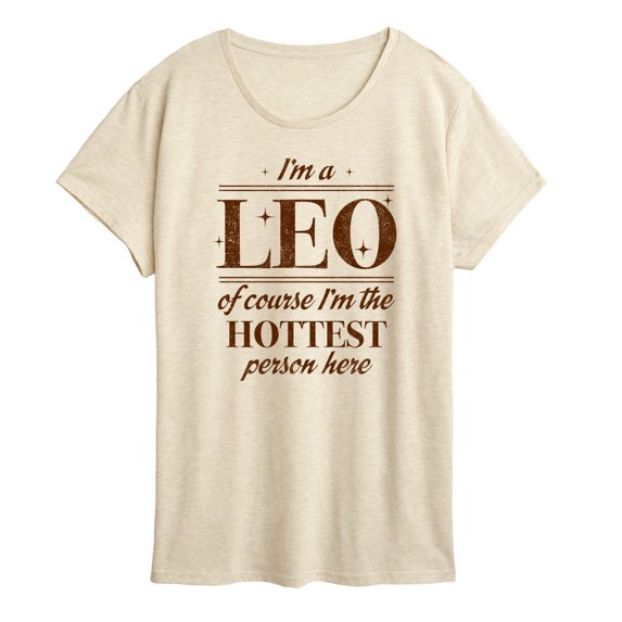Instant Message - I'm A Leo - Women's Short Sleeve Graphic T-Shirt
