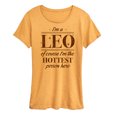 thumbnail image 1 of Instant Message - I'm A Leo - Women's Short Sleeve Graphic T-Shirt, 1 of 7