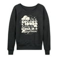 thumbnail image 1 of Instant Message - I'm A Pisces Daydream - Women's Lightweight French Terry Long Sleeve Shirt, 1 of 6