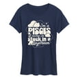 thumbnail image 1 of Instant Message - I'm A Pisces Daydream - Women's Short Sleeve Graphic T-Shirt, 1 of 6
