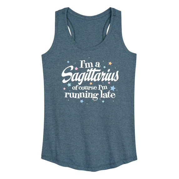 Instant Message - I'm A Sagittarius - Women's Racerback Tank Top