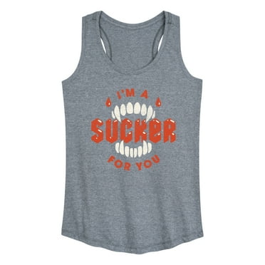Instant Message - I'm A Sucker For You - Women's Racerback Tank Top