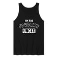 thumbnail image 1 of Instant Message - I'm Favorite Uncle - Men's Jersey Tank, 1 of 6