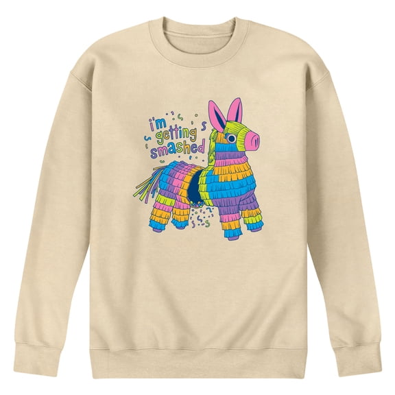 Instant Message - I'm Getting Smashed Pinata - Men's Crew Fleece Sweatshirt