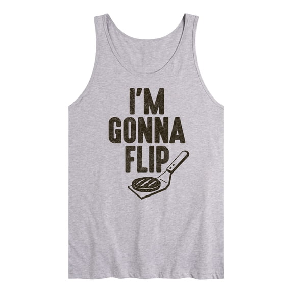 Instant Message - I'm Gonna Flip This Burger - Men's Jersey Tank Top