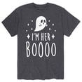 thumbnail image 1 of Instant Message - I'm Her Boo - Men's Short Sleeve Graphic T-Shirt, 1 of 5