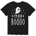 thumbnail image 1 of Instant Message - I'm Her Boo - Men's Short Sleeve Graphic T-Shirt, 1 of 5