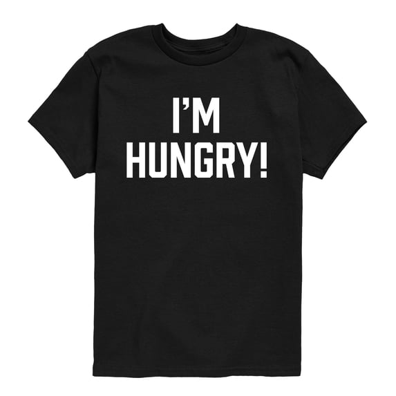 Instant Message - I'm Hungry! Short Sleeve Graphic T-Shirt