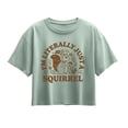 thumbnail image 1 of Instant Message - I'm Literally Just a Squirrel Short Sleeve Boxy Graphic T-Shirt, 1 of 5