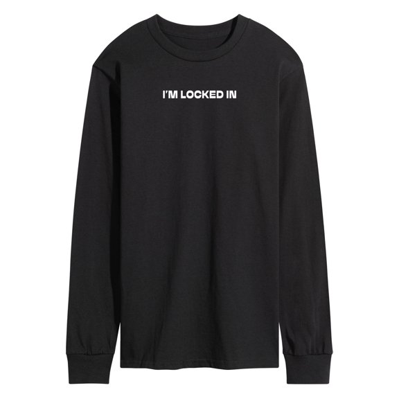 Instant Message - I'm Locked In Long Sleeve Graphic T-Shirt