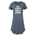 thumbnail image 1 of Instant Message - I'm Nicer After Yoga - Women's Any Way Dress, 1 of 6