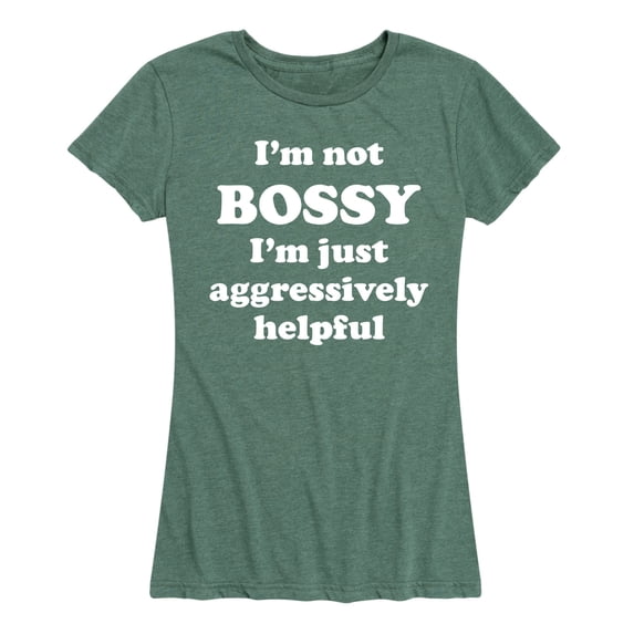 Instant Message - I'm Not Bossy Short Sleeve Graphic T-Shirt