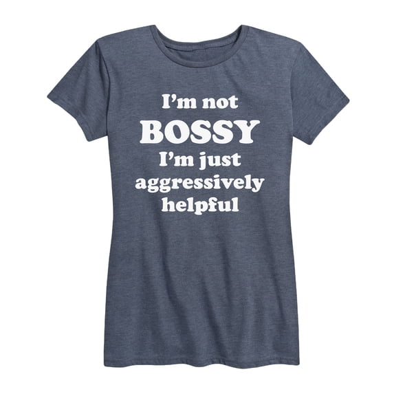 Instant Message - I'm Not Bossy Short Sleeve Graphic T-Shirt