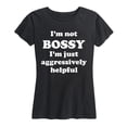 thumbnail image 1 of Instant Message - I'm Not Bossy Short Sleeve Graphic T-Shirt, 1 of 5