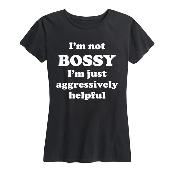 Instant Message - I'm Not Bossy Short Sleeve Graphic T-Shirt