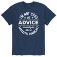 thumbnail image 1 of Instant Message - I'm Not Good At Advice - Men's Short Sleeve Graphic T-Shirt, 1 of 5