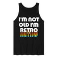 thumbnail image 1 of Instant Message - I'm Not Old I'm Retro - Men's Jersey Tank Top, 1 of 6