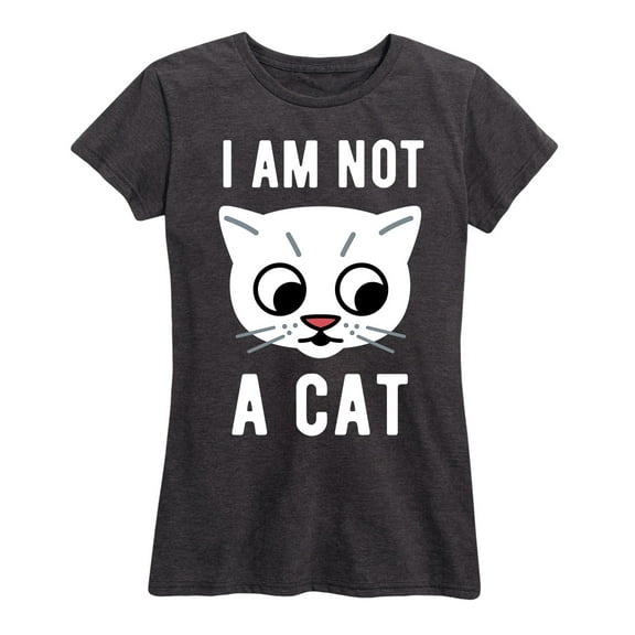 Instant Message - I'm Not a Cat - Women's Short Sleeve Graphic T-Shirt