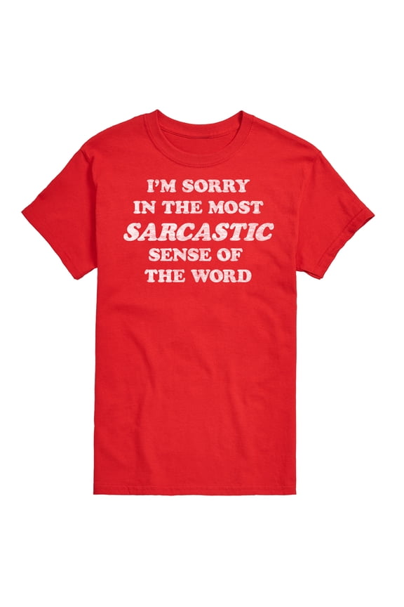 - I'm Sorry Sarcastic  - Men's Short Sleeve Graphic T-Shirt