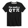 thumbnail image 1 of Instant Message - I'm Such A Q T Pi - Toddler And Youth Short Sleeve Graphic T-Shirt, 1 of 6