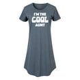 thumbnail image 1 of Instant Message - I'm The Cool Aunt - Women's Any Way Dress, 1 of 7