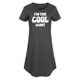 thumbnail image 1 of Instant Message - I'm The Cool Aunt - Women's Any Way Dress, 1 of 6