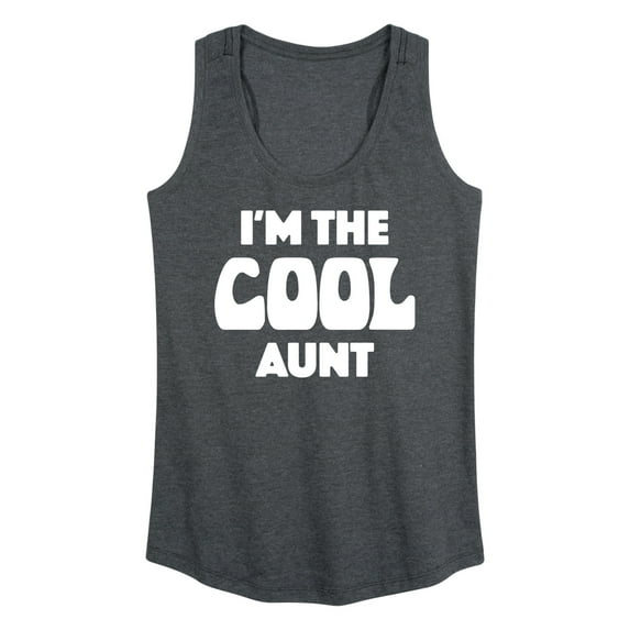 Instant Message - I'm The Cool Aunt - Women's Racerback Tank Top
