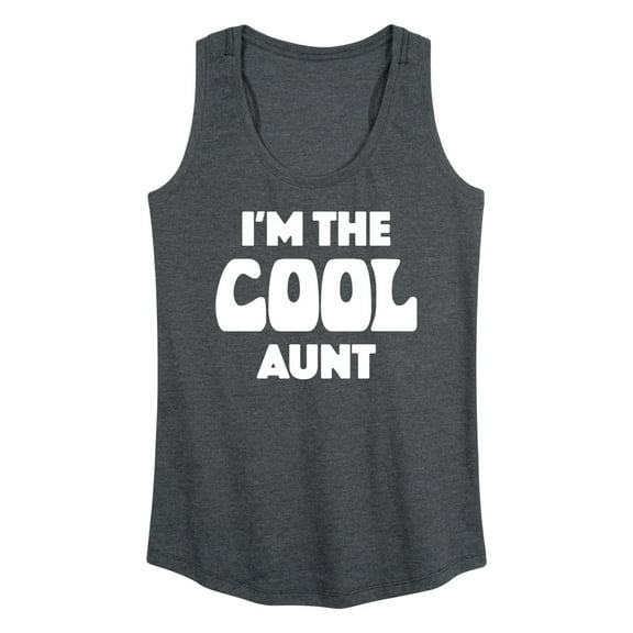 Instant Message - I'm The Cool Aunt - Women's Racerback Tank Top