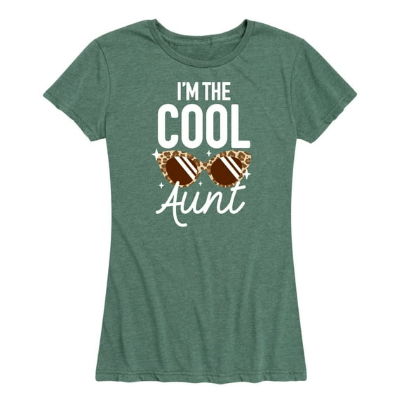 Instant Message - I'm The Cool Aunt - Women's Short Sleeve Graphic T-Shirt