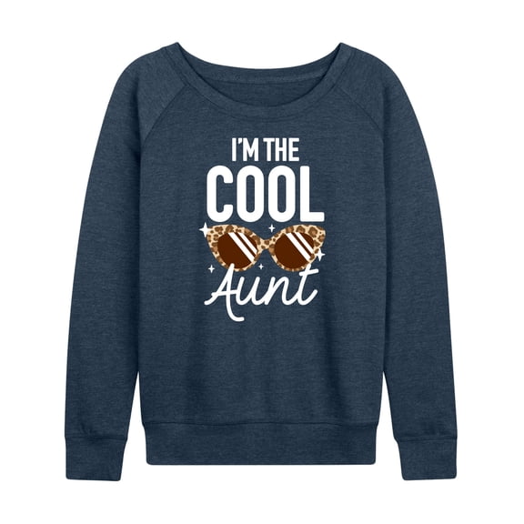 Instant Message - I'm The Cool - Women's Lightweight French Terry Long Sleeve Shirt