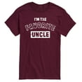 thumbnail image 1 of Instant Message - I'm The Favorite Uncle - Men's Short Sleeve Graphic T-Shirt, 1 of 6