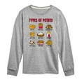 thumbnail image 1 of Instant Message - I'm a Potato Type - Types of Potato - Toddler & Youth Long Sleeve Graphic T-Shirt, 1 of 6