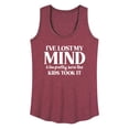thumbnail image 1 of Instant Message - I've Lost My Mind - Women's Racerback Tank Top, 1 of 6