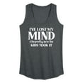 thumbnail image 1 of Instant Message - I've Lost My Mind - Women's Racerback Tank Top, 1 of 6