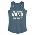 thumbnail image 1 of Instant Message - I've Lost My Mind - Women's Racerback Tank Top, 1 of 6