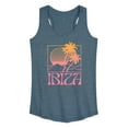 thumbnail image 1 of Instant Message - Ibiza Sun Palms - Women's Racerback Tank Top, 1 of 6