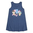 thumbnail image 1 of Instant Message - Ice Creams  - Toddler & Youth Girls A-line Dress, 1 of 6