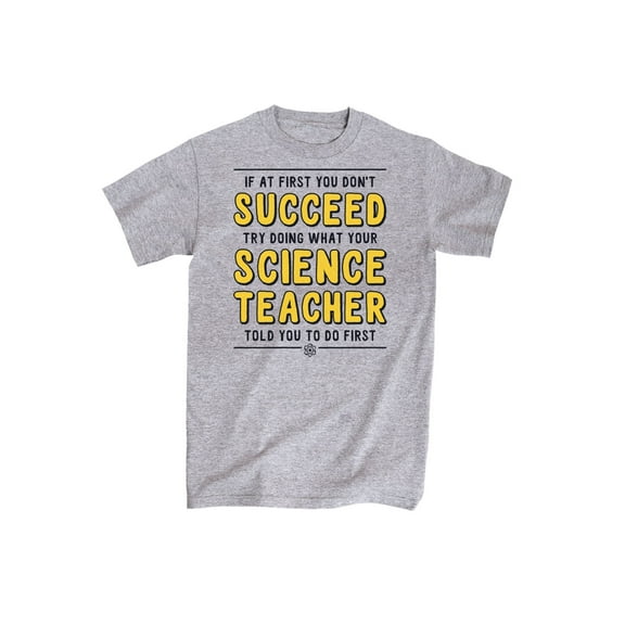 Instant Message - If At First You Don't Succeed - Men's Short Sleeve Graphic T-Shirt